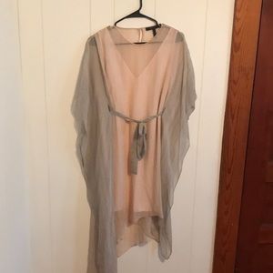 Bcbgmaxazria Suzy Striped Silk Dress